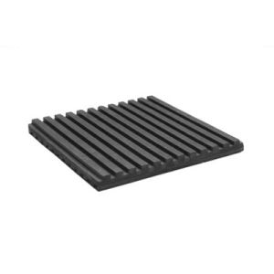 Vibrationsplatta, gummi 100 x 100 x 8 mm