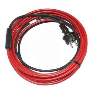 Värmekabel 4 meter med stickpropp 44 Watt, 1.5 meter inkopplingssladd