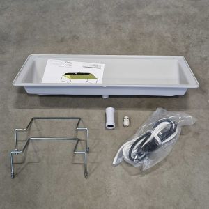 Droppskål för luft/luft utedel 330X780X125 mm