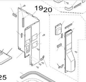 008C. Plåt H till Nordic Inverter och Bosch Compress utedelar