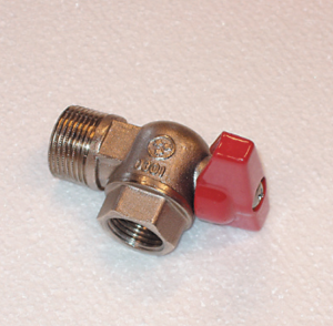 Vinkelkulventil R20 x R15