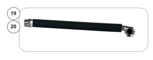Slang Flex L600 R20Xr20 Kpl