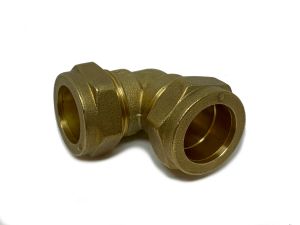 Vinkelkoppling 22x22 klämring x klämring 2-pack